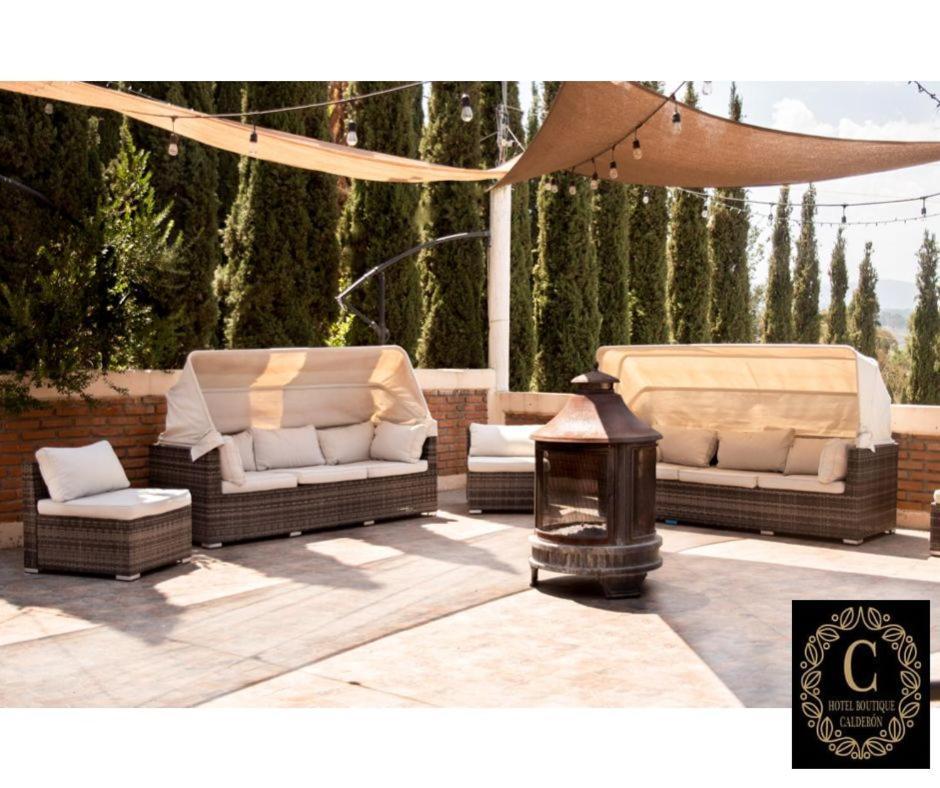 הואסקה דה אוקמפו Hotel Boutique Calderon מראה חיצוני תמונה
